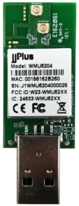 WMU6204 | 802.11ac/a/b/g/n MU-MIMO_2×2@2.4/5GHz_RTL8822BU_USB 2.0(WiFi + BT)_USB Type-A_2x U.FL connector