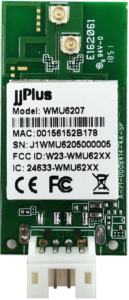 WMU6207 | 802.11ac/a/b/g/n MU-MIMO_2×2@2.4/5GHz_RTL8822BU_USB 2.0(WiFi + BT)_4 Pin Wafer_2 x PCB Antenna