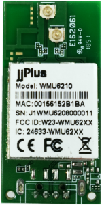 WMU6210 | 802.11ac/a/b/g/n MU-MIMO_2×2@2.4/5GHz_RTL8822BU_USB 2.0(WiFi + BT)_Pin Header_2 x PCB Antenna