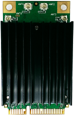 WMX6401 | 802.11ac/a/b/g/n Wave2 MU-MIMO_4×4@2.4/5GHz_QCA9984_4x U.FL connector/mini PCIe